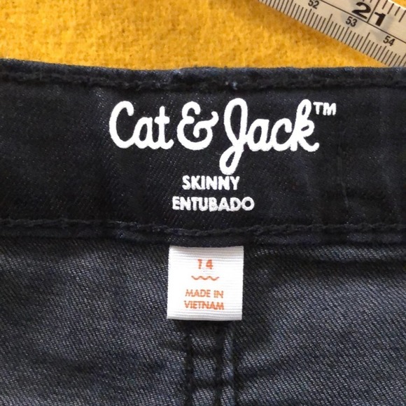 Cat and Jack Black Skinny Leg Jeans 046122283 - Picture 5 of 10